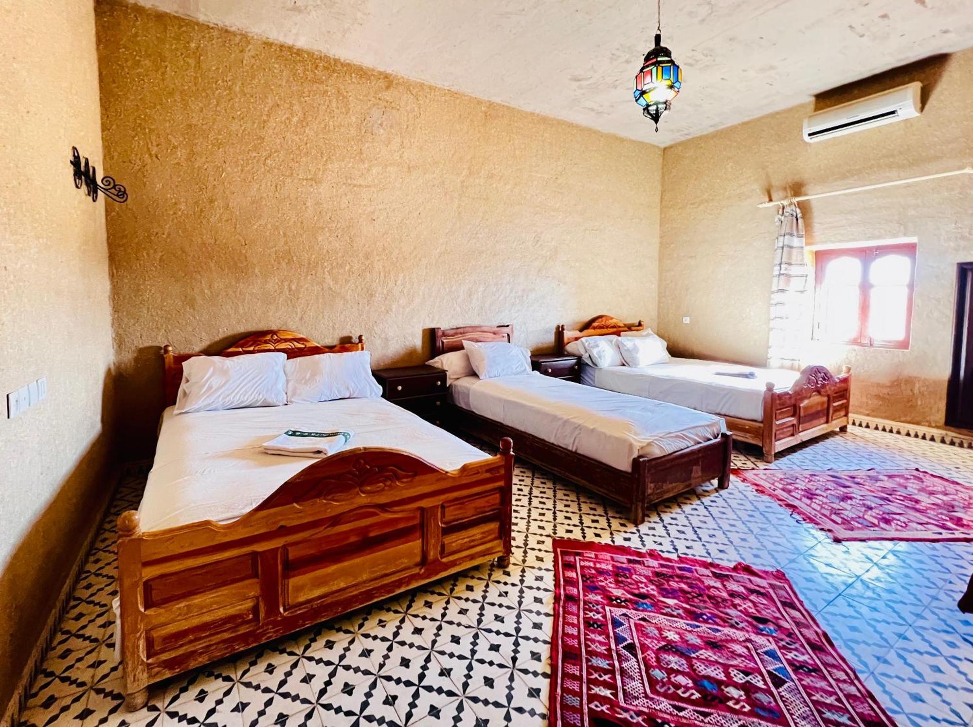 Hotel Camping Les Roses Des Dunes & Piscine مرزوكة المظهر الخارجي الصورة