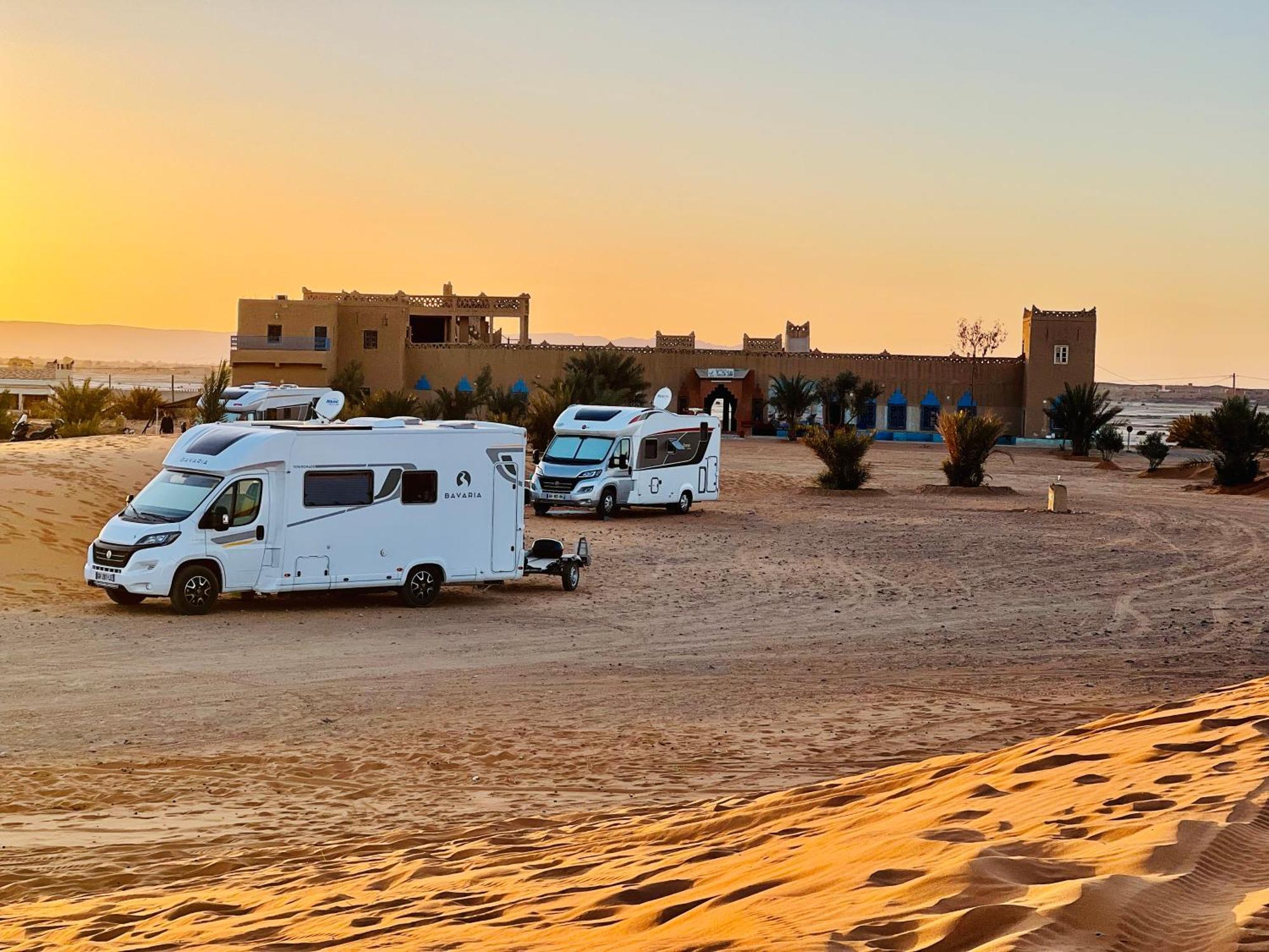 Hotel Camping Les Roses Des Dunes & Piscine مرزوكة المظهر الخارجي الصورة