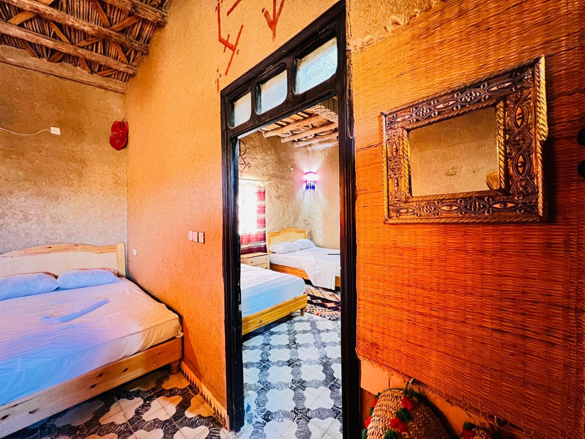 Hotel Camping Les Roses Des Dunes & Piscine مرزوكة المظهر الخارجي الصورة