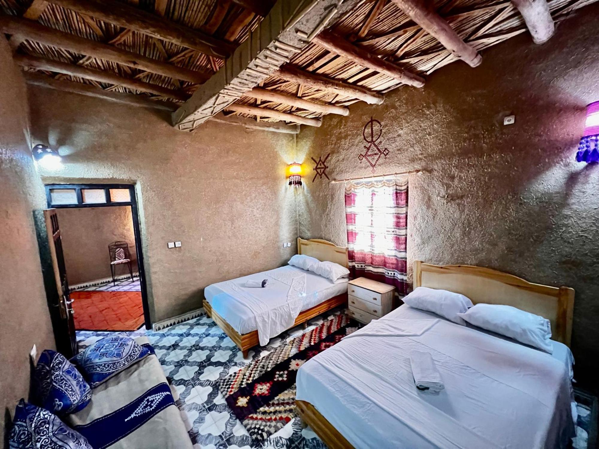 Hotel Camping Les Roses Des Dunes & Piscine مرزوكة المظهر الخارجي الصورة
