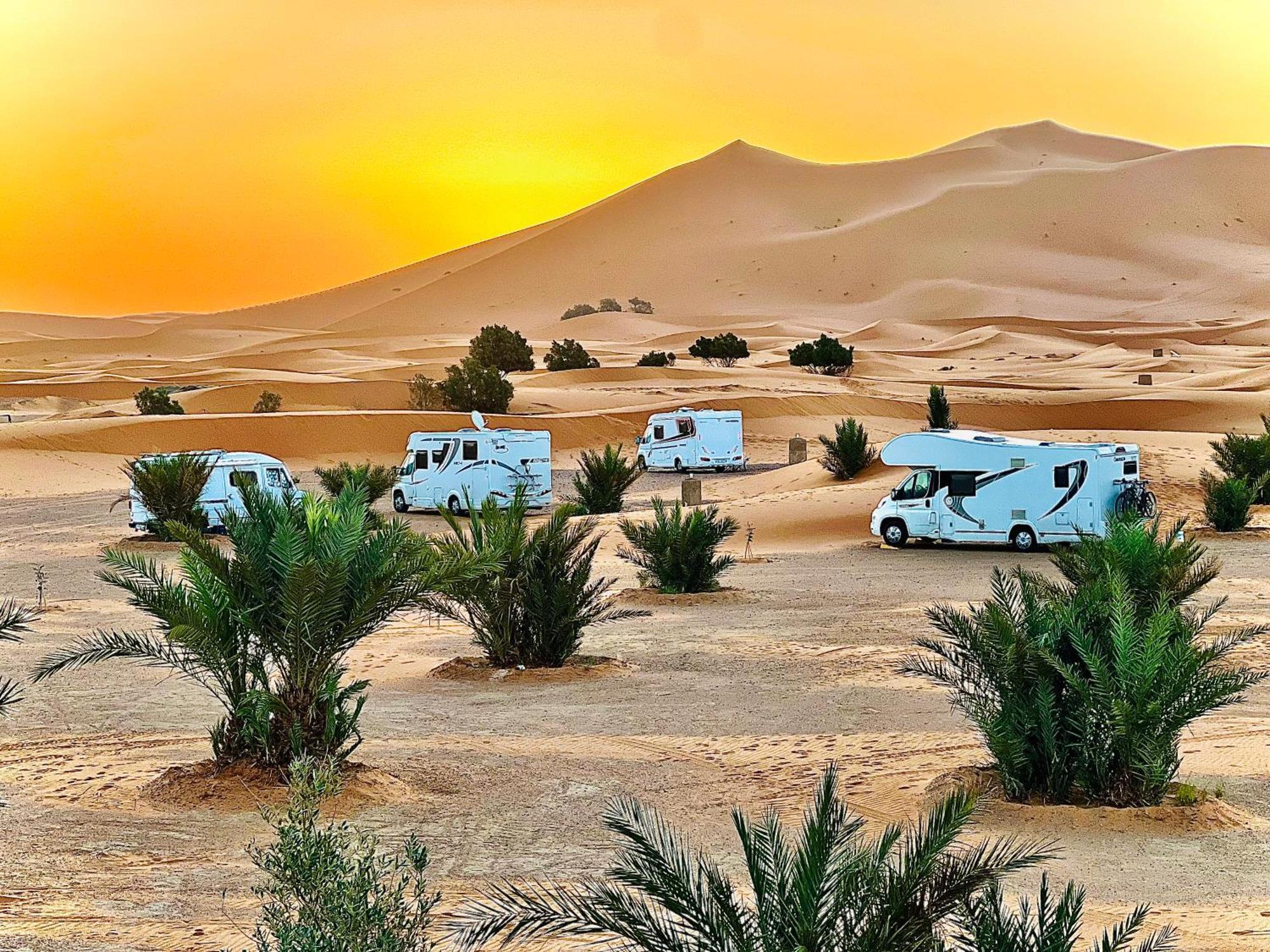 Hotel Camping Les Roses Des Dunes & Piscine مرزوكة المظهر الخارجي الصورة