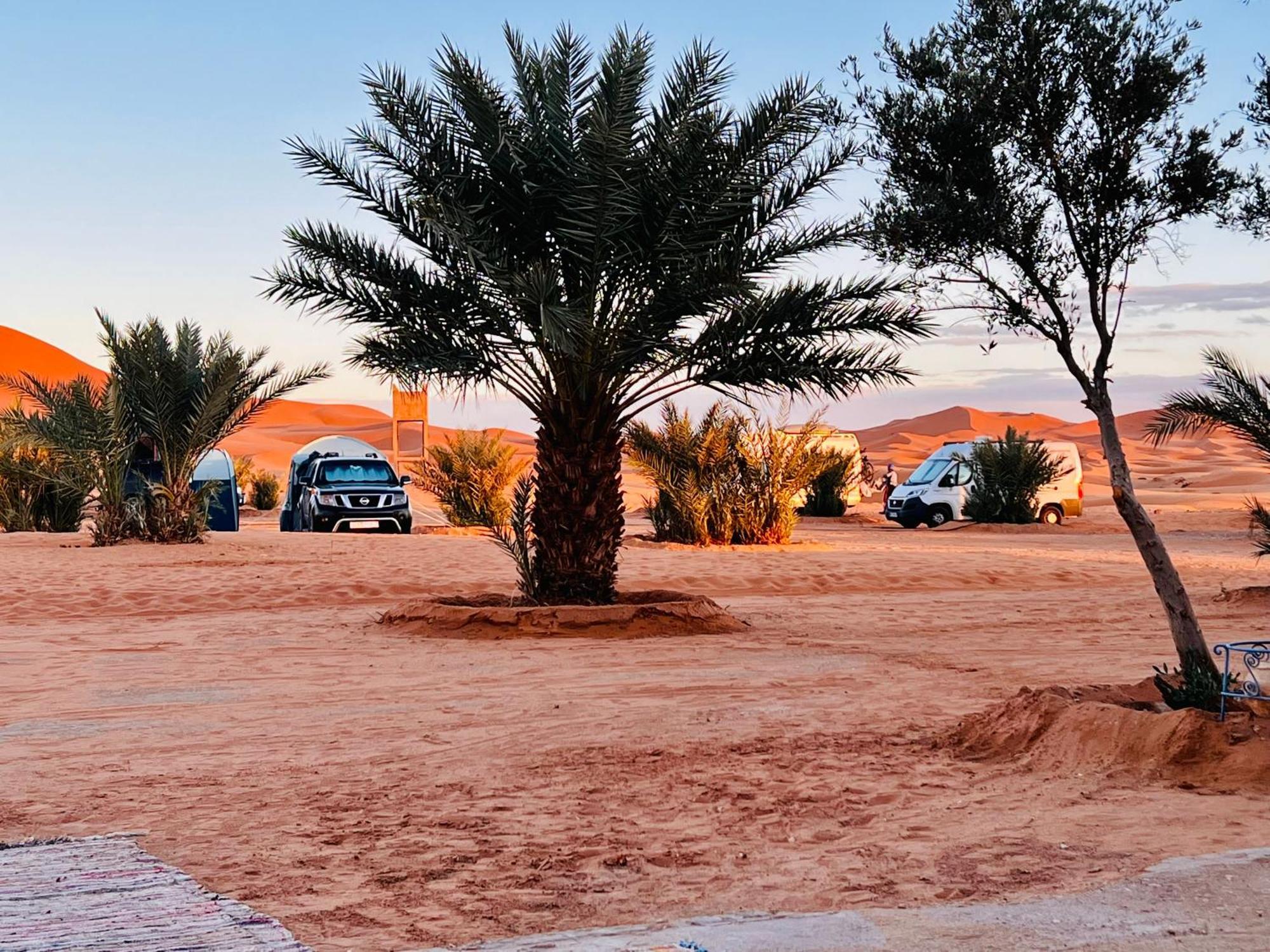 Hotel Camping Les Roses Des Dunes & Piscine مرزوكة المظهر الخارجي الصورة