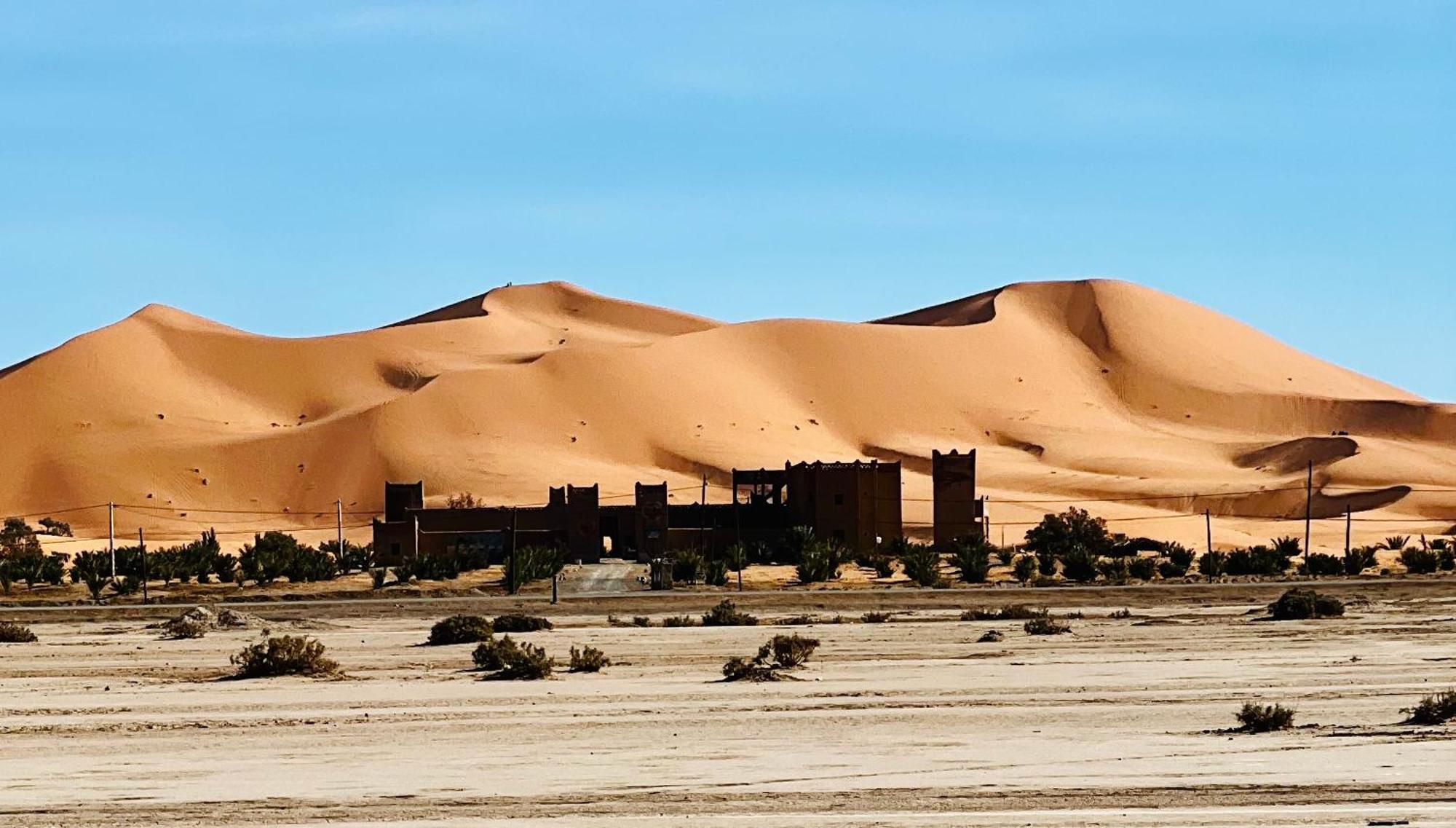 Hotel Camping Les Roses Des Dunes & Piscine مرزوكة المظهر الخارجي الصورة