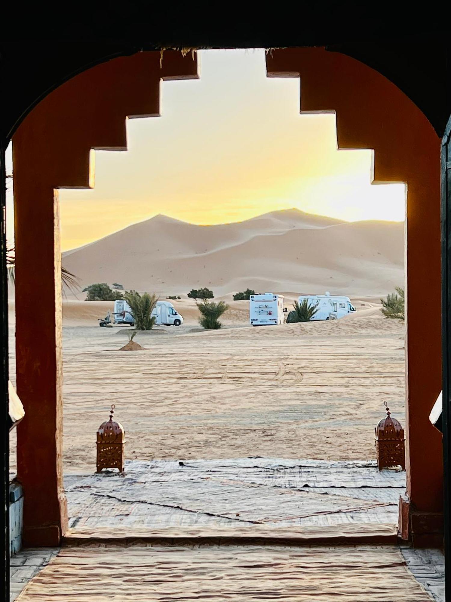 Hotel Camping Les Roses Des Dunes & Piscine مرزوكة المظهر الخارجي الصورة