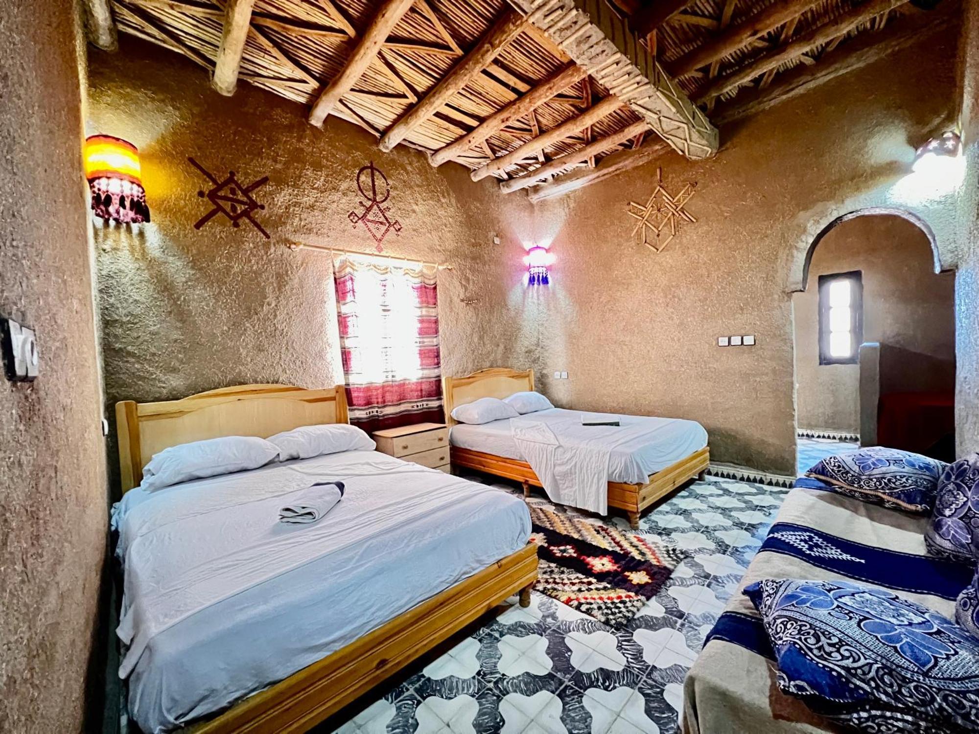 Hotel Camping Les Roses Des Dunes & Piscine مرزوكة المظهر الخارجي الصورة