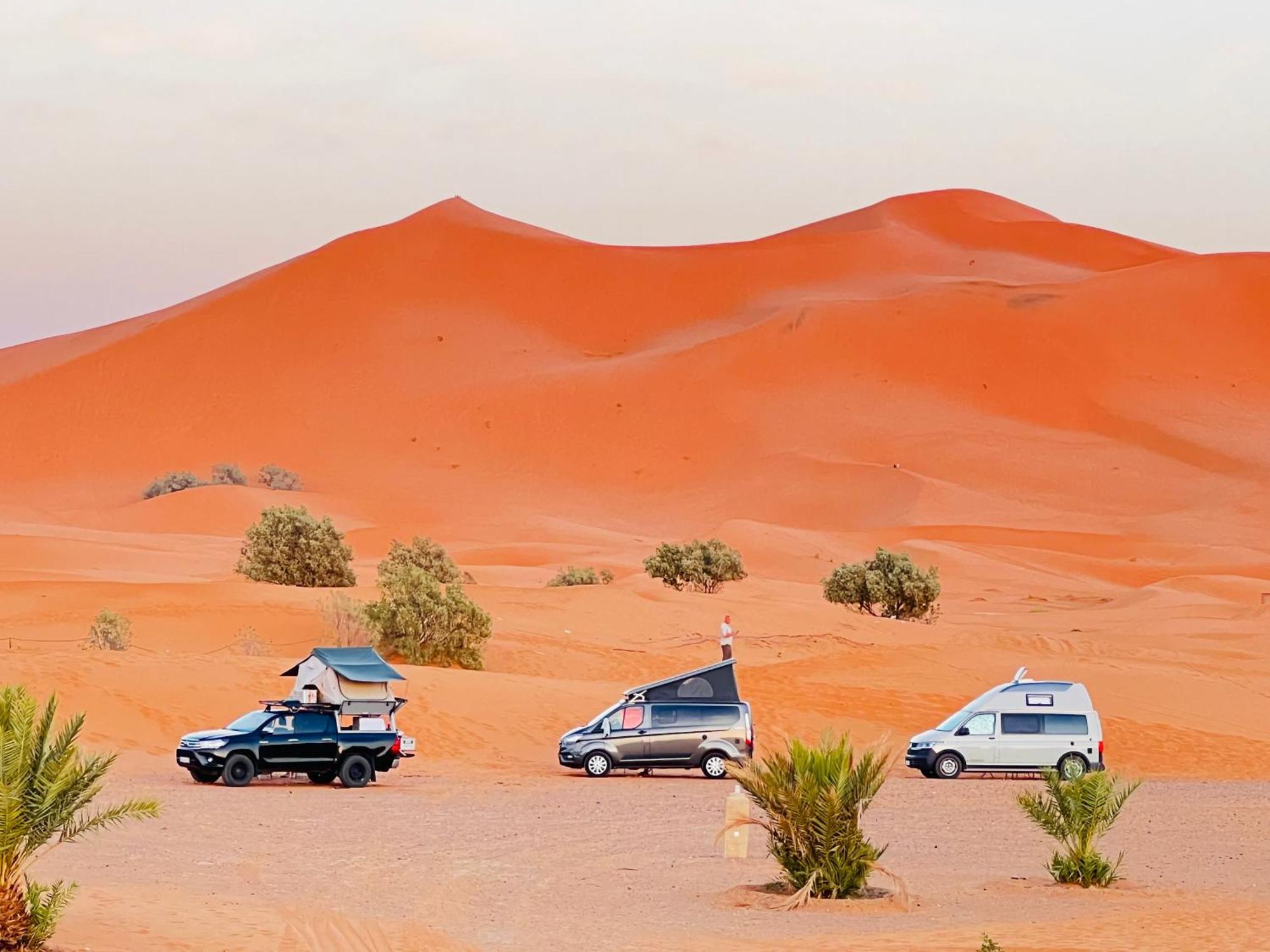 Hotel Camping Les Roses Des Dunes & Piscine مرزوكة المظهر الخارجي الصورة