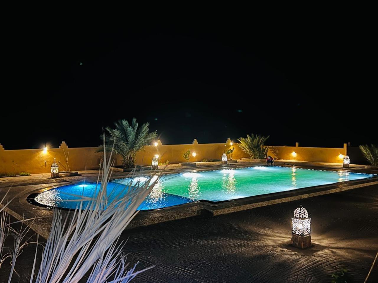 Hotel Camping Les Roses Des Dunes & Piscine مرزوكة المظهر الخارجي الصورة